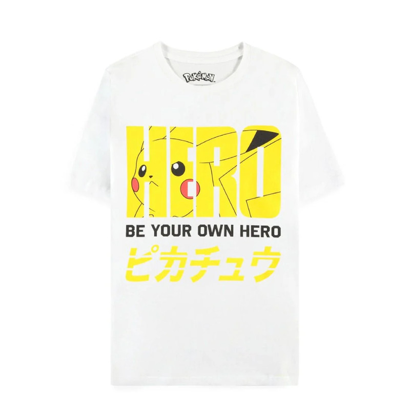 Difuzed Pokémon Be Your Own Hero - Men's Short Sleeved T-shirt - M - تي-شيرت